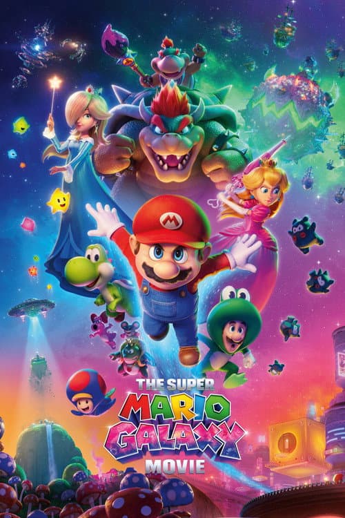 Super Mario 2: Galaktika multfilmi 2026 posteri