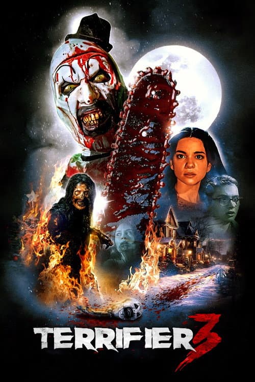 Qo'rqinchli 3 / Terrifier 3 ujas kino posteri